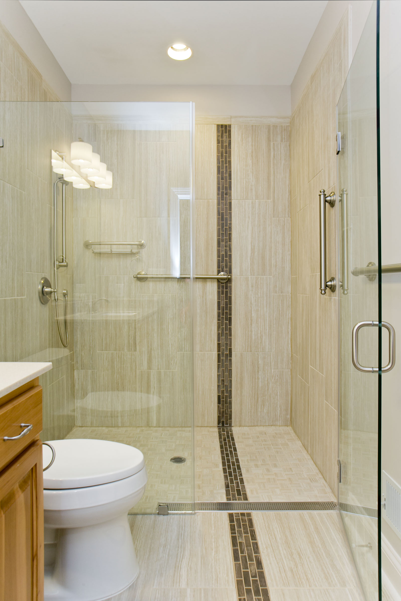 No Threshold Shower Access Foreman Builders