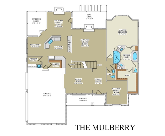 floor plan of mulberry