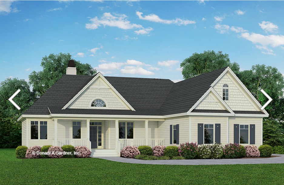example of a custom home with in-law suite the Larkspur