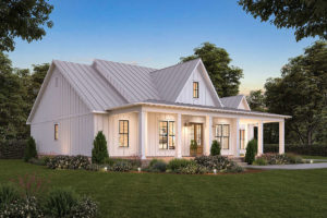 Modern Farmhouse Plan 4534-00072 - Foreman Builders