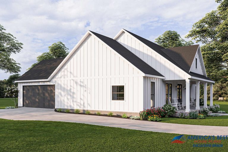 Modern Farmhouse House Plan 01 - Foreman Builders